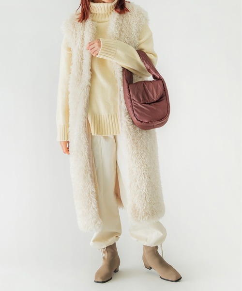 CONTROL FREAK（コントロールフリーク）の「CONTROL FREAK / CTFK（コントロールフリーク/シーティーエフケー）クッションミニバッグ（ハンドバッグ・レディース・オレンジ/グリーン/アイボリー/ボルドー・FREE）」の18枚目の写真