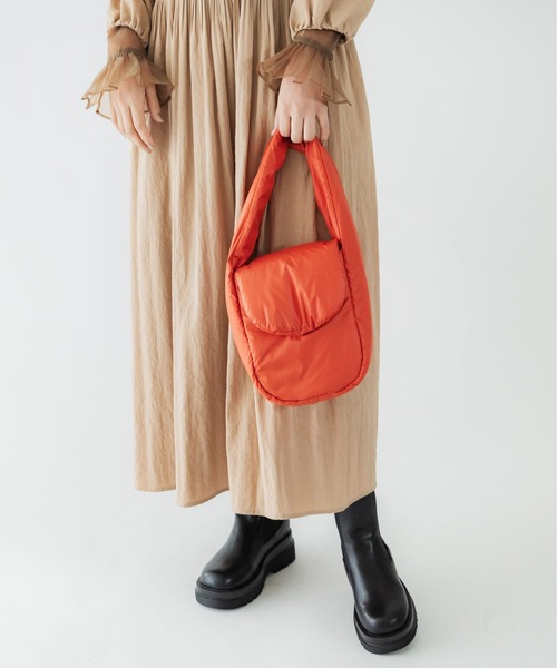 CONTROL FREAK（コントロールフリーク）の「CONTROL FREAK / CTFK（コントロールフリーク/シーティーエフケー）クッションミニバッグ（ハンドバッグ・レディース・オレンジ/グリーン/アイボリー/ボルドー・FREE）」の16枚目の写真