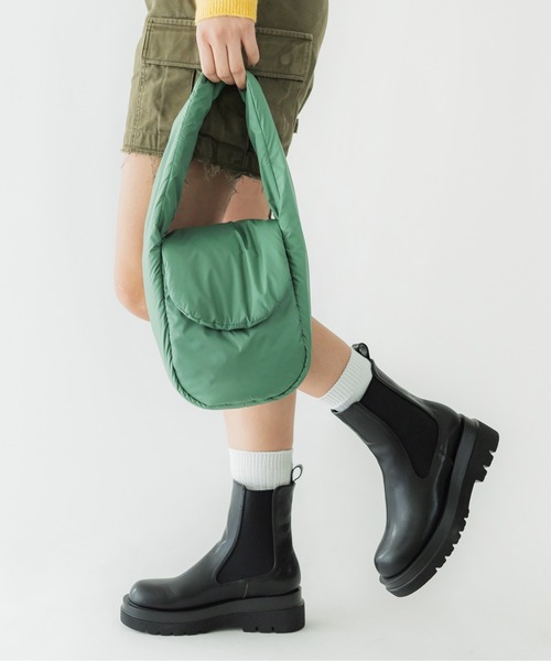 CONTROL FREAK（コントロールフリーク）の「CONTROL FREAK / CTFK（コントロールフリーク/シーティーエフケー）クッションミニバッグ（ハンドバッグ・レディース・オレンジ/グリーン/アイボリー/ボルドー・FREE）」の22枚目の写真