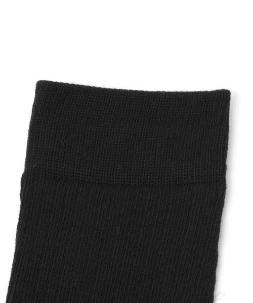 LEPSIM(レプシィム)の「バック刺繍リブソックス 972328(ソックス/靴下・レディース・ブラック/ブルー/オフホワイト・ONE SIZE)」の4枚目の写真