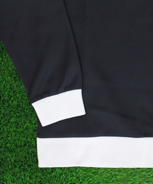 GIORNO SEVEN（ジョルノセブン）の「ゴルフウェア 上下セットアップ モックネックトレーナー ゴルフパンツ 長袖 立体エンボスロゴ メンズ（ゴルフグッズ・メンズ・ブラック/ホワイト/グレー/ネイビー・XL/XXL/L/M）」の13枚目の写真