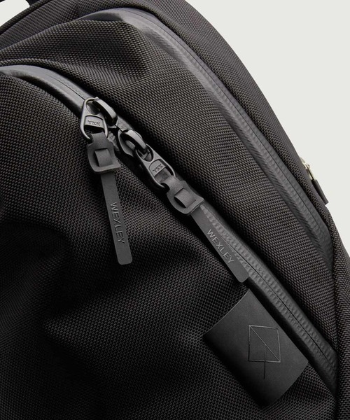 WEXLEY(ウェクスレイ)の「WEXLEY / SHELDRAKE CORDURA BALLISTIC(バックパック/リュック・メンズ・ブラック・FREE)」の2枚目の写真
