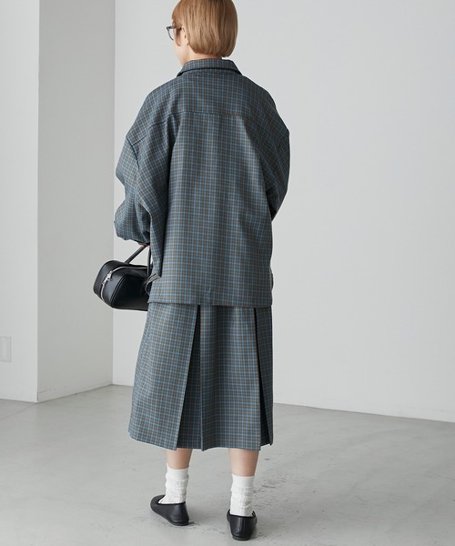 FOXEY グレー プリーツスカート ひざ丈 FOXEY NEW YORK - 【美品】フォクシー ニューヨーク 膝丈