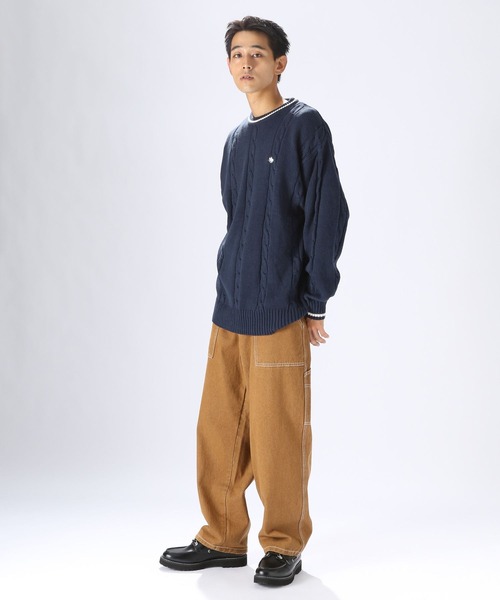 POLO BCS(ポロ ビーシーエス)の「【POLO BCS(ポロ・ビーシーエス)】コラボニットプルオーバー(ニット/セーター・メンズ・オフホワイト/ネイビー・LARGE/MEDIUM)」の17枚目の写真