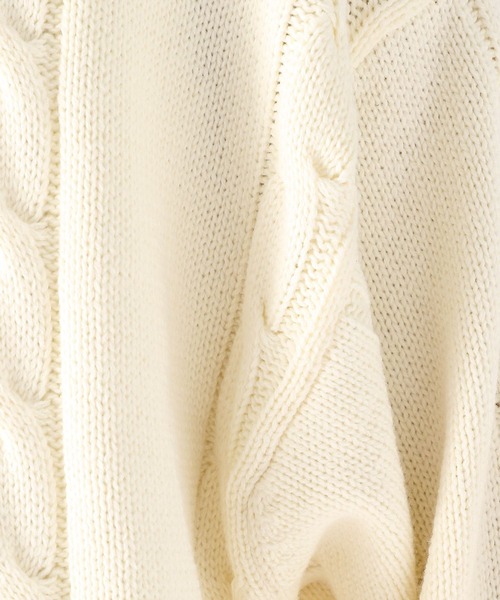 POLO BCS(ポロ ビーシーエス)の「【POLO BCS(ポロ・ビーシーエス)】コラボニットプルオーバー(ニット/セーター・メンズ・オフホワイト/ネイビー・LARGE/MEDIUM)」の5枚目の写真