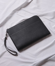 サフィアーノレザークラッチバッグ