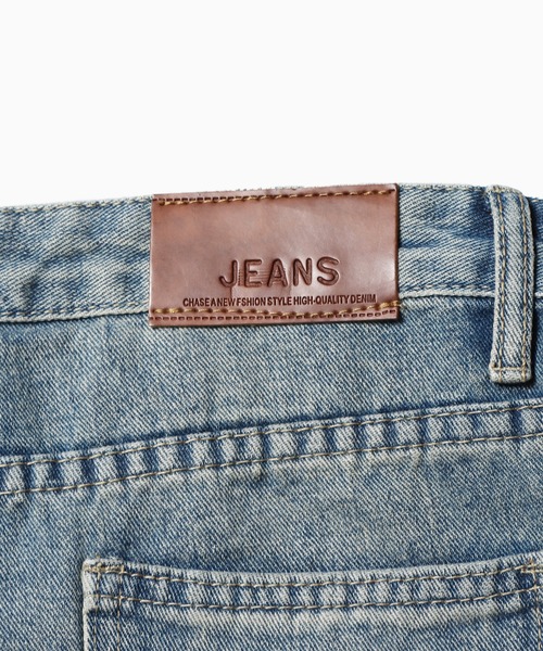 realsyndrome(リアルシンドローム)の「Tattered Denim Pants デニムパンツ(デニムパンツ・メンズ・ブルー・M/L/XL)」の8枚目の写真