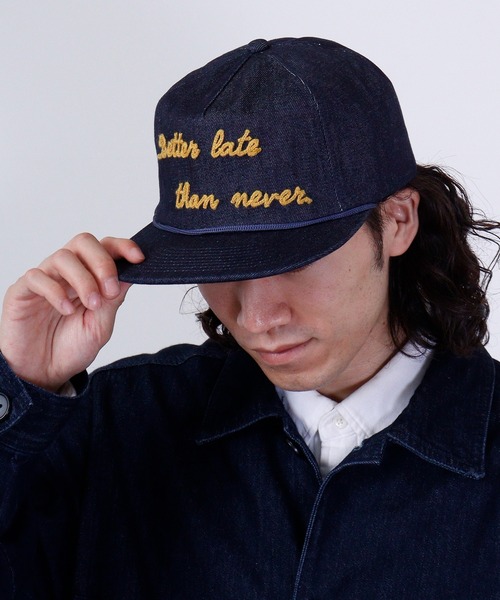 Sense of Grace（センスオブグレース）の「オールデニム トラッカーキャップ（キャップ・メンズ・ネイビー/ブラック・FREE）」の5枚目の写真