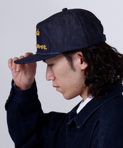 Sense of Grace（センスオブグレース）の「オールデニム トラッカーキャップ（キャップ・メンズ・ネイビー/ブラック・FREE）」の6枚目の写真