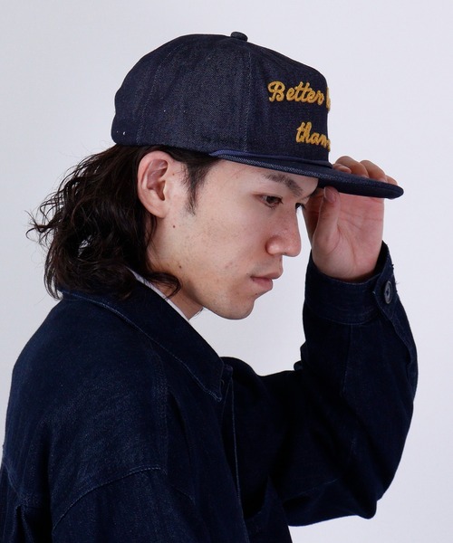 Sense of Grace（センスオブグレース）の「オールデニム トラッカーキャップ（キャップ・メンズ・ネイビー/ブラック・FREE）」の7枚目の写真