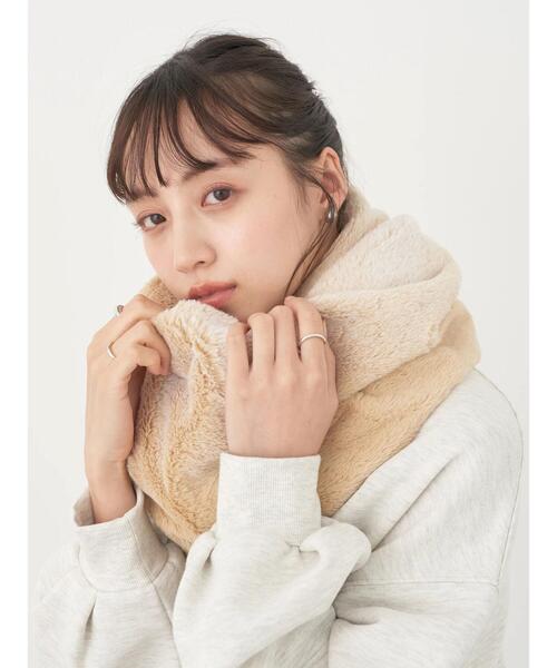 herlipto twotone message scarf