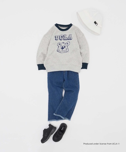 UCLA（ユーシーエルエー）の「【KIDS】【UCLA/ユーシーエルエー】TYPY別注BIG JOEプリントリンガースウェット（スウェット・キッズ・グリーン/ネイビー・L/S/XXL/M/XL）」の6枚目の写真