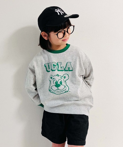 UCLA（ユーシーエルエー）の「【KIDS】【UCLA/ユーシーエルエー】TYPY別注BIG JOEプリントリンガースウェット（スウェット・キッズ・グリーン/ネイビー・L/S/XXL/M/XL）」の18枚目の写真