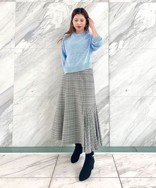 ESPERANZA(エスペランサ)の「◆アーモンドトゥサイドフェイクパール2WAYショートブーツ(ブーツ・レディース・ブラック/ダークウッド/こしょう色系/ブラック系・LL/S/M/L)」の12枚目の写真
