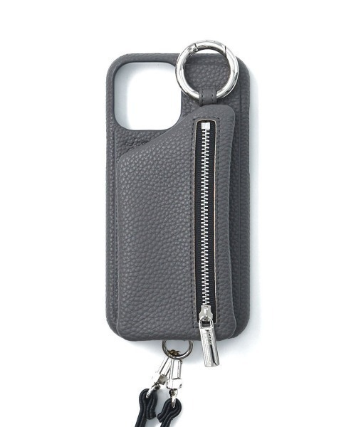 ajew(エジュー)の「ajew/エジュー/【ひも付き】 iPhone15Pro(スマホケース/カバー・レディース・ホワイト/ブラック/ベージュ/ブラウン/グレー/レッド/イエロー/ブルー/モスグリーン/ピンクベージュ/ミント/ピンク系その他5・FREE/F)」の3枚目の写真