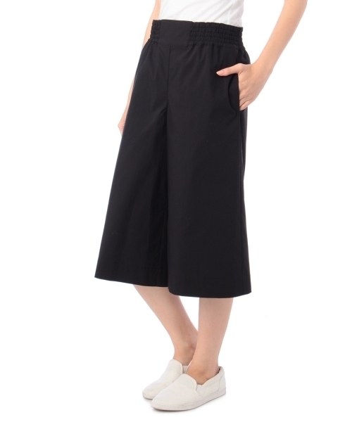 JET（ジェット）の「ウエストギャザーガウチョ（その他パンツ・レディース・ブラック/ホワイト・04/00/02）」の3枚目の写真