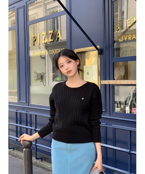 ATTRANGS(アットランス)の「ATTRANGS コーデュロイスリット入りスカート(スカート・レディース・ライトベージュ/チェリーレッド/スカイブルー・SMALL/MEDIUM/LARGE)」の19枚目の写真