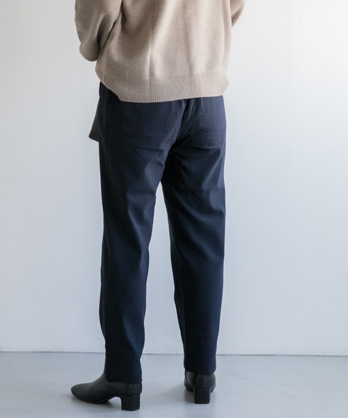 FORK&SPOON（フォークアンドスプーン）の「FORK&SPOON　裏起毛ストレッチイージーパンツ（その他パンツ・レディース・ブラック/ネイビー/モカ・1/2）」の20枚目の写真