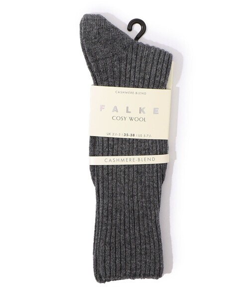 FALKE（ファルケ）の「FALKE COSY WOOL ブーツソックス（ソックス/靴下・レディース・キャメル/グレー/ホワイト/ブラック・FREE）」の3枚目の写真
