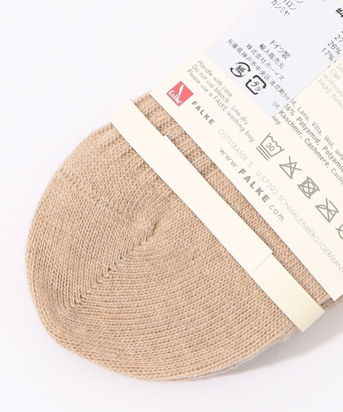 FALKE（ファルケ）の「FALKE COSY WOOL ブーツソックス（ソックス/靴下・レディース・キャメル/グレー/ホワイト/ブラック・FREE）」の7枚目の写真