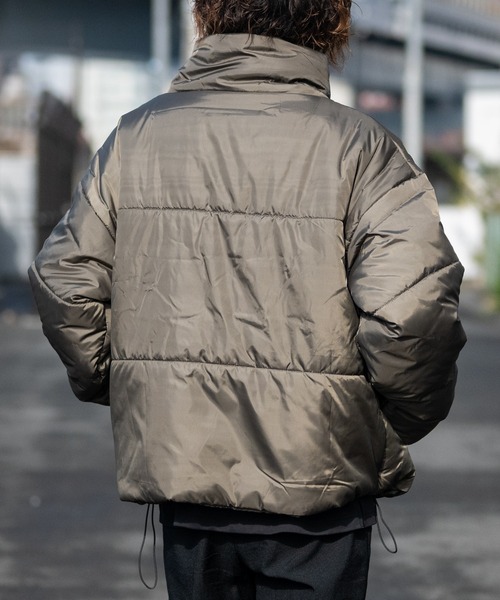 JOHN'S CLOSET（ジョンズクローゼット）の「【40I】エコダウン スタンド ショートジャケット（ダウンジャケット/コート・メンズ・カーキ/ネイビー/ブラック・LARGE/MEDIUM）」の19枚目の写真