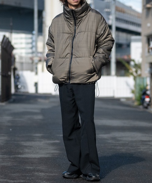 JOHN'S CLOSET（ジョンズクローゼット）の「【40I】エコダウン スタンド ショートジャケット（ダウンジャケット/コート・メンズ・カーキ/ネイビー/ブラック・LARGE/MEDIUM）」の20枚目の写真