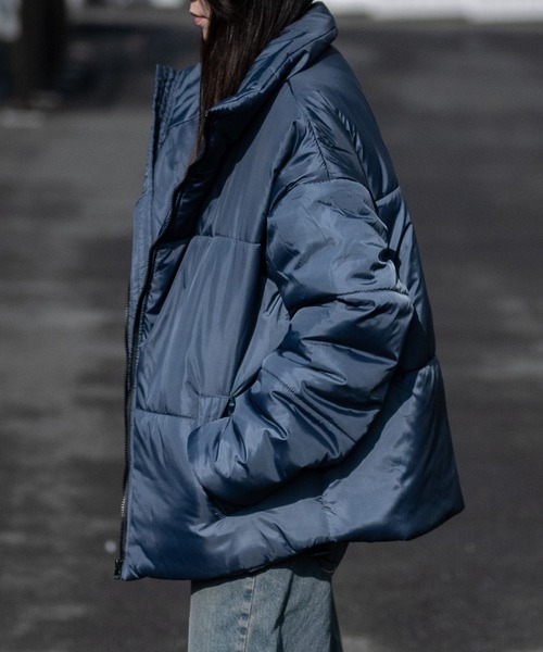 JOHN'S CLOSET（ジョンズクローゼット）の「【40I】エコダウン スタンド ショートジャケット（ダウンジャケット/コート・メンズ・カーキ/ネイビー/ブラック・LARGE/MEDIUM）」の9枚目の写真