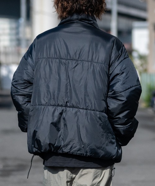 JOHN'S CLOSET（ジョンズクローゼット）の「【40I】エコダウン スタンド ショートジャケット（ダウンジャケット/コート・メンズ・カーキ/ネイビー/ブラック・LARGE/MEDIUM）」の6枚目の写真