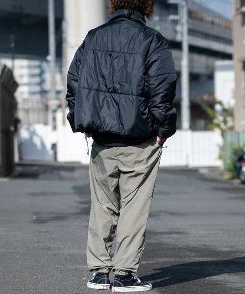 JOHN'S CLOSET（ジョンズクローゼット）の「【40I】エコダウン スタンド ショートジャケット（ダウンジャケット/コート・メンズ・カーキ/ネイビー/ブラック・LARGE/MEDIUM）」の16枚目の写真