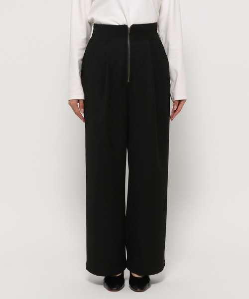 LEPSIM（レプシィム）の「ジップワイドパンツ　987523（その他パンツ・レディース・アイボリー/ブラック・MEDIUM/LARGE）」の16枚目の写真