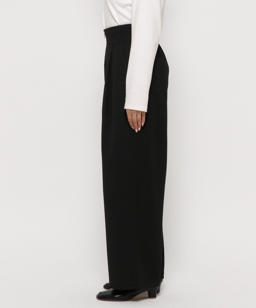 LEPSIM（レプシィム）の「ジップワイドパンツ　987523（その他パンツ・レディース・アイボリー/ブラック・MEDIUM/LARGE）」の17枚目の写真