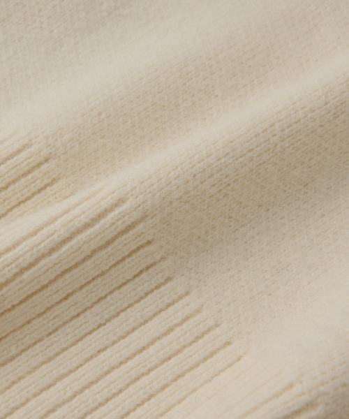 un dix cors（アンディコール）の「後ろスリットタートルニット（ニット/セーター・レディース・チャコールグレー/オフホワイト/ミント・FREE）」の21枚目の写真