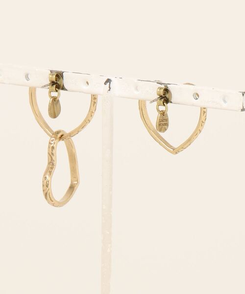 Cepica（セピカ）の「【LIMITED NUMBER / リミテッドナンバー】アシメトリーハートピアス（ピアス（両耳用）・レディース・シルバー/ゴールド・FREE）」の15枚目の写真