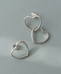 Cepica | 【LIMITED NUMBER / リミテッドナンバー】アシメトリーハートピアス(ピアス(両耳用))