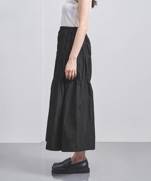 ☆お値下げ☆ユナイテッドアローズ　タフタ シャーリングロングフレアスカート　38 楽天市場】【SALE／70%OFF】タフタ シャーリング ロングフレア