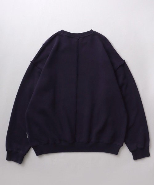セール】ヴィンテージライクなリメイクスウェットトレーナー/長袖プル