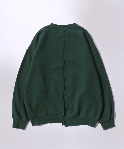 美品✨ミューズドゥーズィエムクラス　ヴィンテージ加工スウェット　グリーン Deuxieme Classe（ドゥーズィエムクラス）の「*CITY range