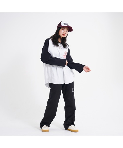 【EFFECTEN】Two meanings raglan sleeve 3/4 Tee（Tシャツ/カットソー）｜EFFECTEN（エフェ