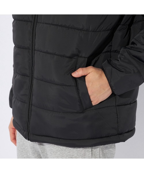 FILA(フィラ)の「FILA フィラ ブランド ロゴ 軽量 厚手 中綿 スタンドジャケット ジャンパー(ブルゾン・メンズ・パープル/ネイビー/ブラック/カーキ・M/L/LL)」の12枚目の写真