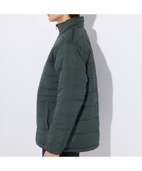 FILA(フィラ)の「FILA フィラ ブランド ロゴ 軽量 厚手 中綿 スタンドジャケット ジャンパー(ブルゾン・メンズ・パープル/ネイビー/ブラック/カーキ・M/L/LL)」の18枚目の写真