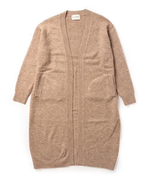 Ray BEAMS(レイビームス)の「■Ray BEAMS / ロング ガウン コーディガン(カーディガン/ボレロ・レディース・ダークブラウン/ライトブルー/ベージュ・ONE SIZE)」の16枚目の写真