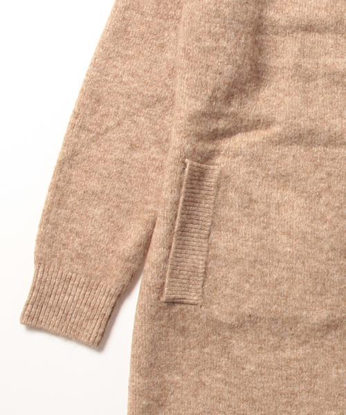 Ray BEAMS(レイビームス)の「■Ray BEAMS / ロング ガウン コーディガン(カーディガン/ボレロ・レディース・ダークブラウン/ライトブルー/ベージュ・ONE SIZE)」の18枚目の写真