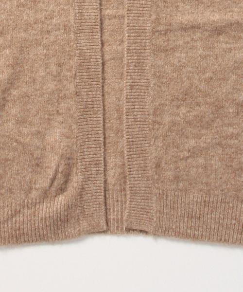 Ray BEAMS(レイビームス)の「■Ray BEAMS / ロング ガウン コーディガン(カーディガン/ボレロ・レディース・ダークブラウン/ライトブルー/ベージュ・ONE SIZE)」の8枚目の写真