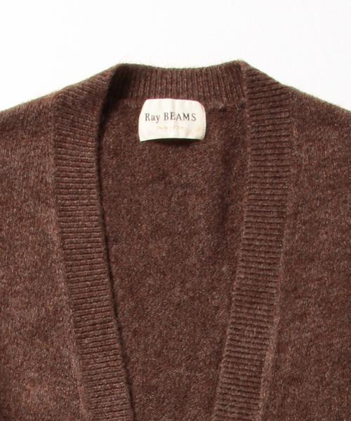 Ray BEAMS(レイビームス)の「■Ray BEAMS / ロング ガウン コーディガン(カーディガン/ボレロ・レディース・ダークブラウン/ライトブルー/ベージュ・ONE SIZE)」の10枚目の写真