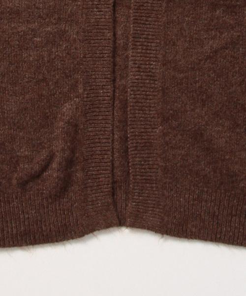 Ray BEAMS(レイビームス)の「■Ray BEAMS / ロング ガウン コーディガン(カーディガン/ボレロ・レディース・ダークブラウン/ライトブルー/ベージュ・ONE SIZE)」の12枚目の写真