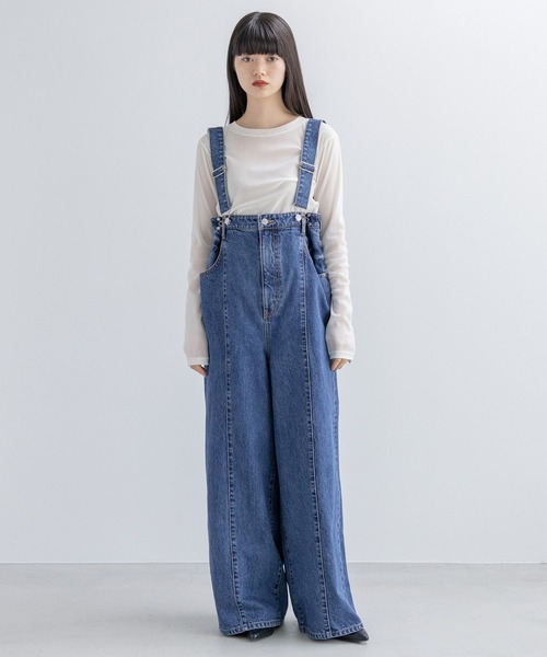 yuw（ユウ）の「マルチウェイデニムパンツ 996603（デニムパンツ