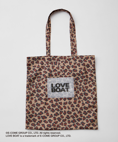 VIS（ビス）の「【LOVE BOAT VIS別注】ロゴトートバッグ【A4対応】（トートバッグ・レディース・シルバー/ピンク系その他2/ブラウン/ゴールド・FREE）」の2枚目の写真