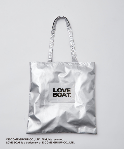 VIS（ビス）の「【LOVE BOAT VIS別注】ロゴトートバッグ【A4対応】（トートバッグ・レディース・シルバー/ピンク系その他2/ブラウン/ゴールド・FREE）」の3枚目の写真