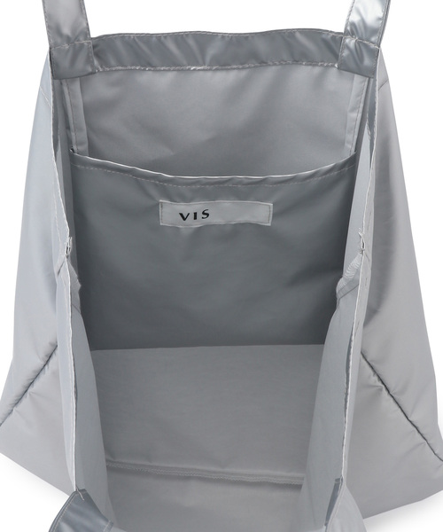 VIS（ビス）の「【LOVE BOAT VIS別注】ロゴトートバッグ【A4対応】（トートバッグ・レディース・シルバー/ピンク系その他2/ブラウン/ゴールド・FREE）」の9枚目の写真