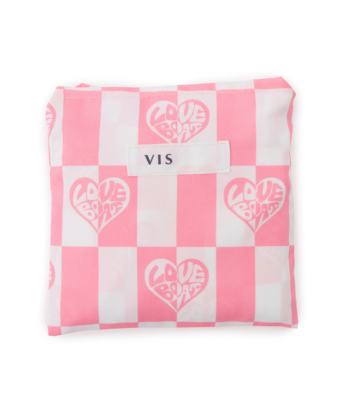 VIS（ビス）の「【LOVE BOAT VIS別注】ロゴトートバッグ【A4対応】（トートバッグ・レディース・シルバー/ピンク系その他2/ブラウン/ゴールド・FREE）」の12枚目の写真
